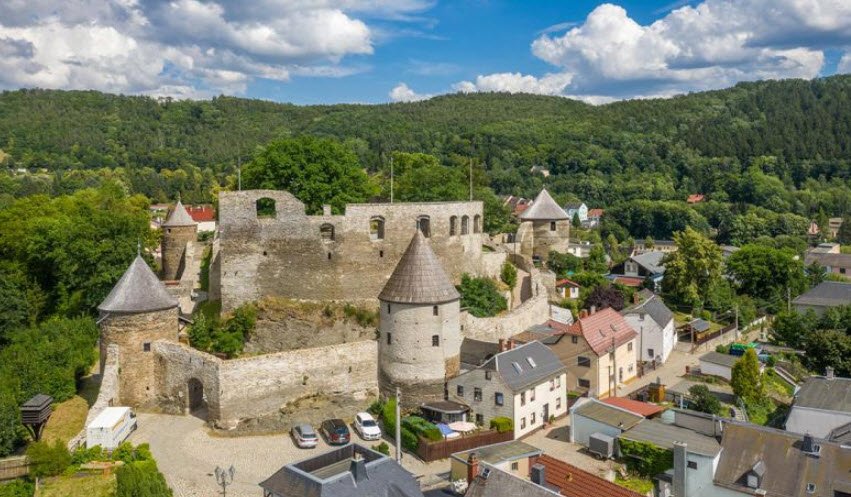 Burgruine Elsterberg, Elsterberg, Germany